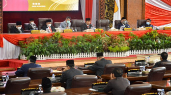 DPRD Provinsi Jambi Gelar Paripurna Membahas LHP LKPD 2021
